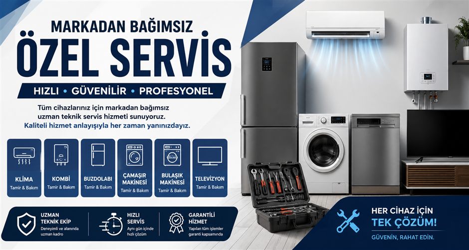 Mezitli Ukinox Servisi — markadan bağımsız özel servis